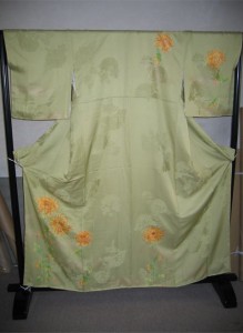 染め直した訪問着