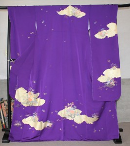 染め直し娘さんの寸法に仕立て直し