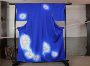 染め直す前の訪問着