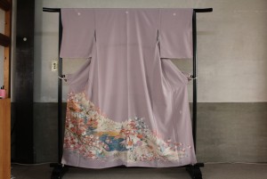 染め直し、仕立て直した色留袖