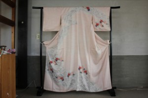 染め直す前の訪問着