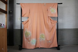 染め直す前の訪問着
