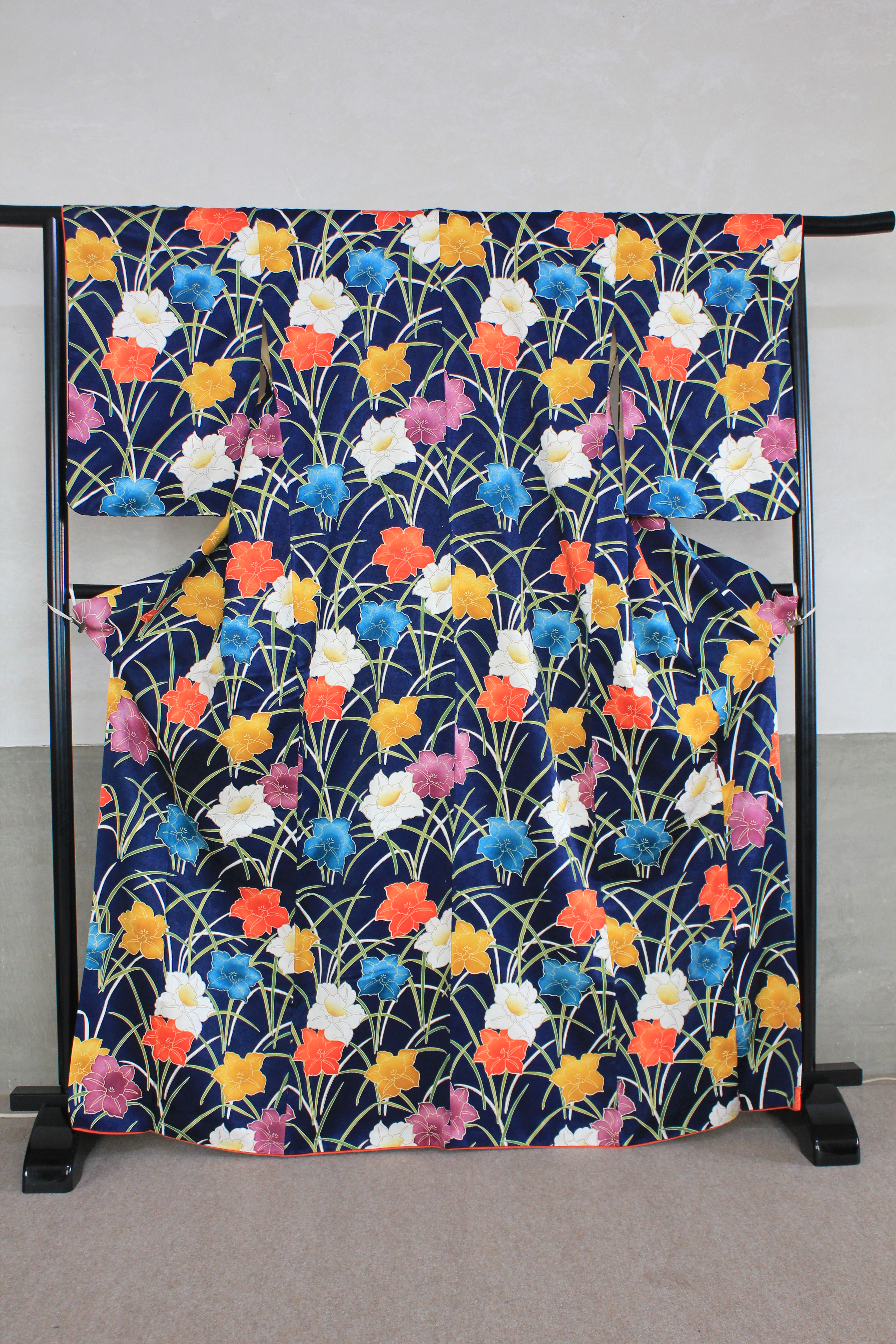 小紋、道行コート染め直し