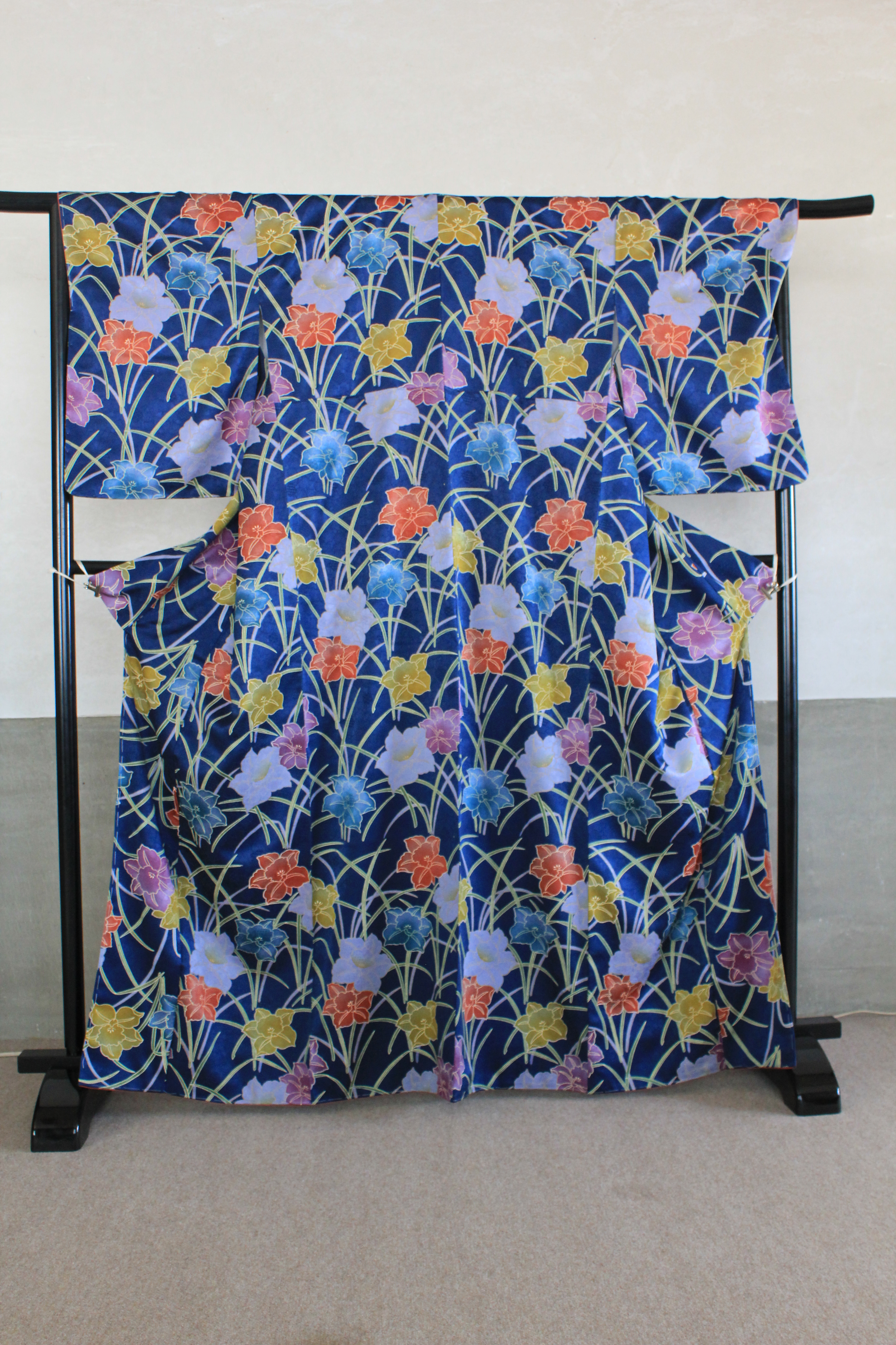 小紋、道行コート染め直し