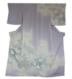 染め直し、仕立て直した訪問着