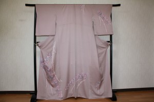 染め直し、仕立て直した訪問着