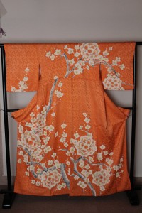 染め直す前の訪問着