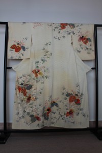 染め直す前の訪問着