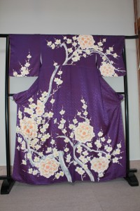 染め直し、仕立て直した訪問着