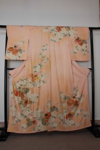 染め直し、仕立て直した訪問着