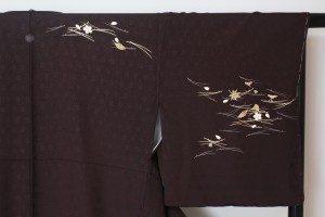 完全お誂え、オーダー着物 「吹き寄せ模様」