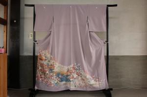 染め直した着物 染め直した着物