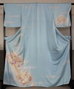 染め直した訪問着