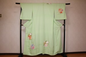 完全お誂え・オーダー訪問着「花の丸」