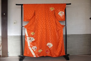染め直す前の訪問着