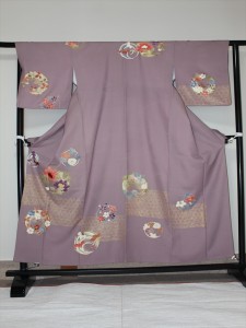 シミ、汚れ落としの訪問着