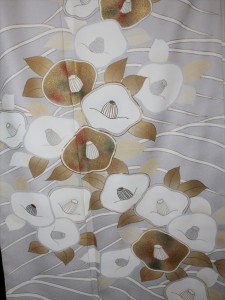 手洗い、金彩、金駒刺繍やり直し仕立て直した訪問着